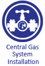 Central Gas System Installation