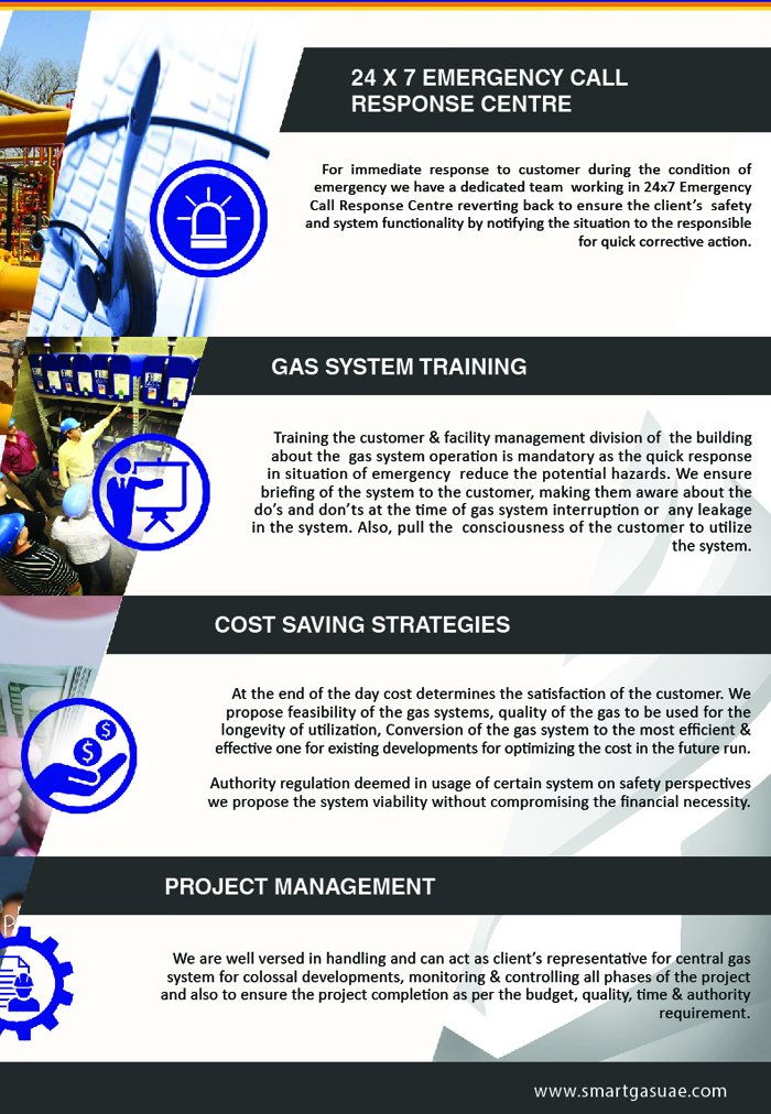 Smart Gas UAE, Brochure