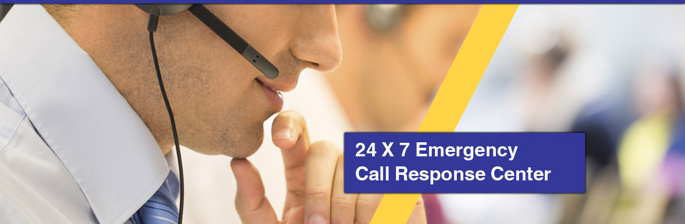 24 X 7 Emergency Call Response Center